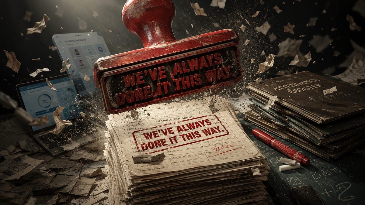 The Most Dangerous Phrase in Education Is "We've Always Done It This Way"